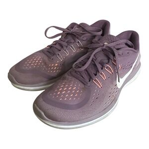Nike Women's Flex 2017 RN Violet Dust Purple Running Shoes 898476-500 Size 9